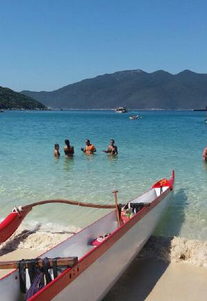 : O roteiro do passeio pode passar pela Ilha do Japonês, Boca da Barra e Praia do Forte, com duração de 1h.