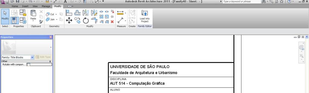 Crie uma nova caixa com o titulo 4mm e digite o nome da disciplina.