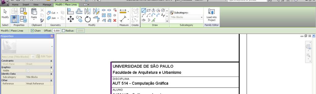 Para a marcação das dobras das folhas, utilize a ferramenta line.