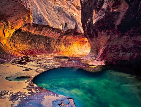 ZION NATIONAL PARK EM UTAH EUA FALHA