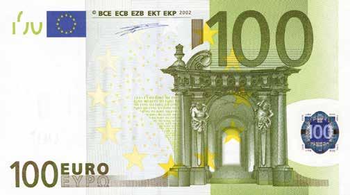 exclusivo de autorizar a sua emissão, as notas de euro são idênticas e têm curso legal em todos os países do Eurosistema.