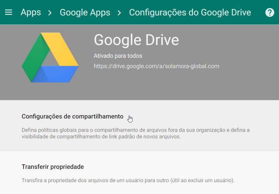 Escolher as configurações padrão de compartilhamento Agora, vamos assegurar que quando uma pessoa criar um documento, ela será a única pessoa que pode acessá-lo.