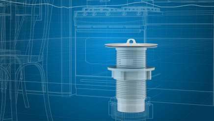 Válvulas Ótima Vedação Tampa com encaixe suave e design moderno Válvulas para Tanque e Lavatório possuem opção de utilização com extravasor Válvulas Brancas Produzidas em Polipropileno de alta