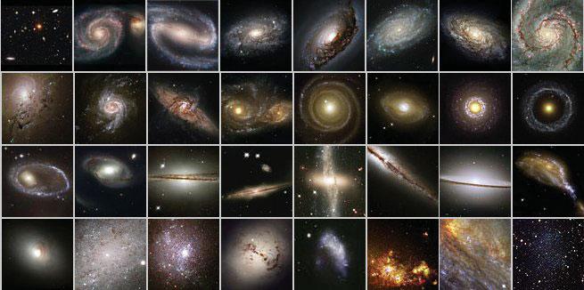Formação de galáxias Conhecemos muito sobre
