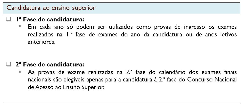 Exames Finais Nacionais Ensino