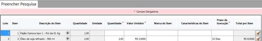 PRONIM LC Também na parte superior ao lado direito existe a informação referente ao número da pesquisa/ano.