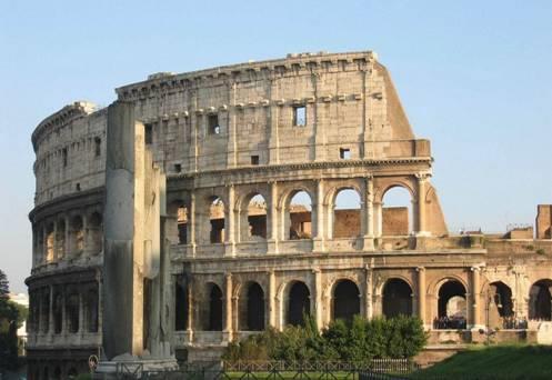 ARTE ROMANA ARQUITETURA COLISEU DE