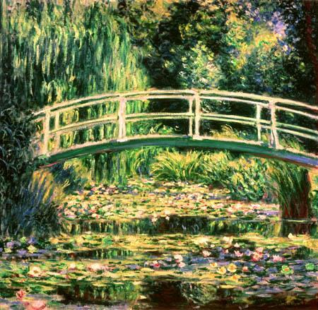 do jardim de Monet, que era inspiração para