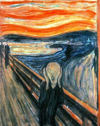 Obra: O Grito Edvard Munch - 1893 Imagem disponível em: <http://artedescrita.