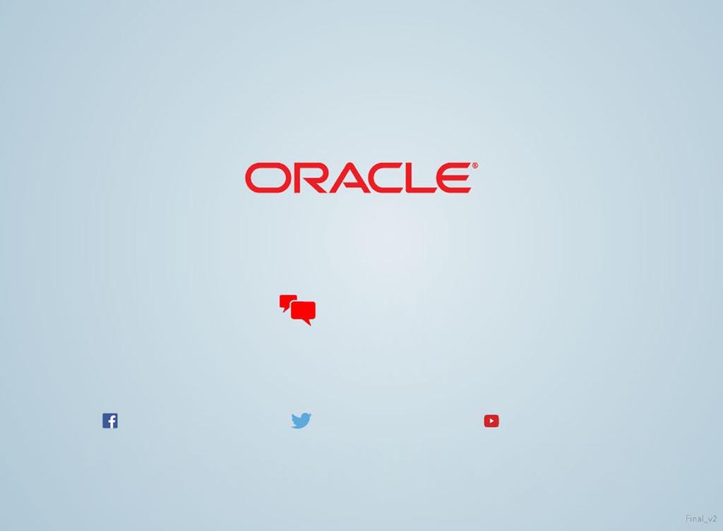 Siga-nos em: Blog do Oracle Service Cloud Newsletter do Oracle Service Cloud Oracle Cloud no Facebook Oracle Cloud no Twitter Oracle Cloud no YouTube Copyright 2014.