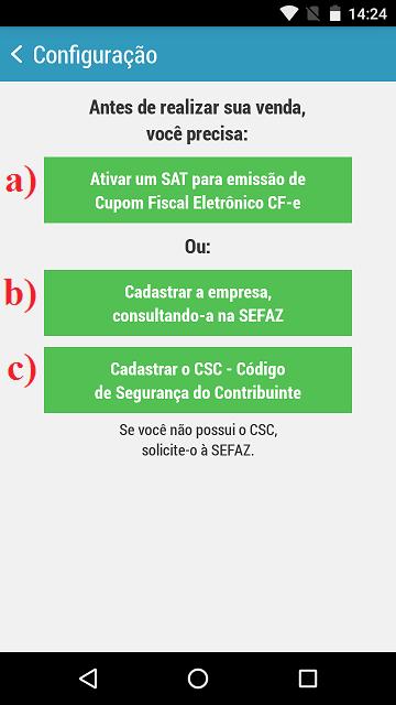 3.2. Cadastrando o CSC e o Regime Tributário Escolha: a) Somente para o estado de São