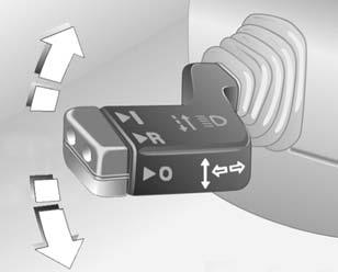 O lampejador do farol alto pode ser operado com o sinalizador de direção em funcionamento. Sinalizador de advertência (pisca-alerta) ser utilizado com o carro parado.