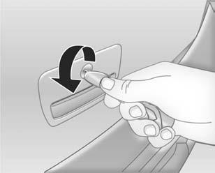 Travas de segurança interruptor no sentido da seta, e para desativar o interruptor, gire no sentido contrário a seta.