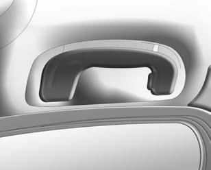 O encosto do banco dianteiro do passageiro pode ser rebatido até a posição horizontal do encosto puxando a alavanca localizada na parte superior externa do encosto.