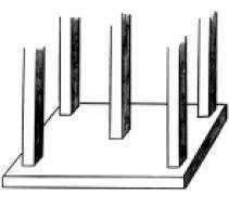 12) (47 TRE/BA 2003 FCC) O tipo de fundação direta ou rasa composta por uma única placa de concreto armado, no qual se apóiam todos os pilares e paredes da estrutura, denomina-se (A) radier.