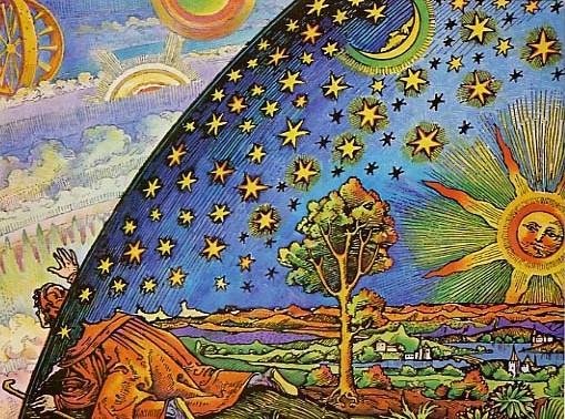 Visão do Cosmos Até o século XVII pensava-se que o Cosmos, Universo, era finito e que as estrelas estavam todas fixas, imóveis, na superfície de uma esfera cristalina denominada Esfera Celeste.