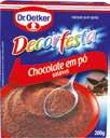 99 Chocolate em pó Oetker 200g 5, 90 Biscoito