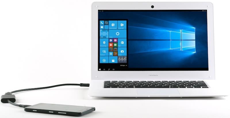 Hardware Tendências contemporâneas de hardware NexDock Notebook com teclado, mouse, tela de 14 e bateria Detalhe: não há processador ou memória RAM O celular faz todo o processamento quando conectado