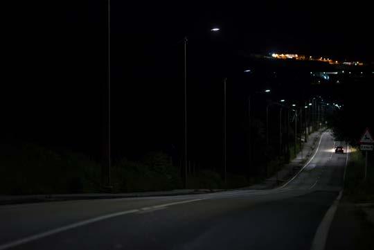 Renovação Iluminação de rua Ribeira, Galiza Em menos de seis meses, foram substituídos os 8600 pontos de luz de descarga convencional de sódio, halogenetos e mercúrio por luminárias LED, das quais