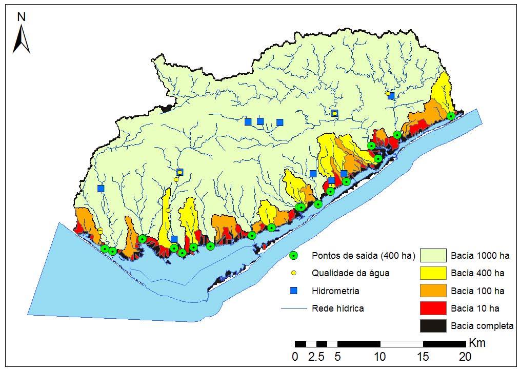 18 pontos de contacto entre a bacia hidrográfica e a Ria Formosa
