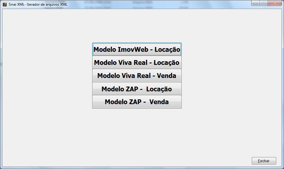 5º Passo: Clicar em MODELO ZAP VENDA. Irá abrir a tela a seguir.