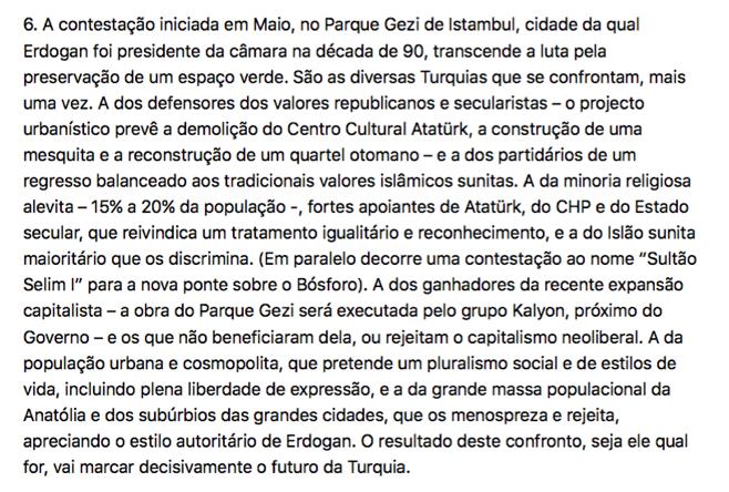 A complexidade interna da Turquia (12) [FONTE: José Pedro Teixeira Fernandes, A