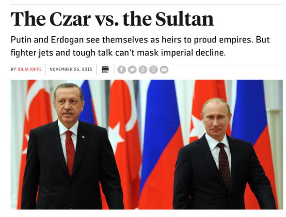 A ambição neo-otomana da Turquia e o choque com