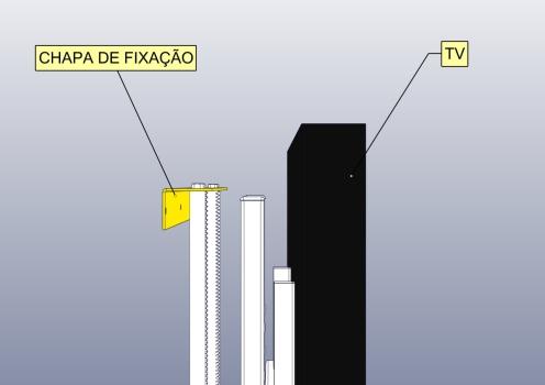 8 Se necessário ajuste a distancia da