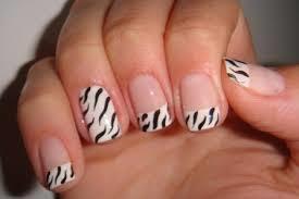 Unhas francesinhas com Zebra: O curso de manicure irá