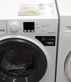 4.4 MÁQUINAS DE LAVAR ROUPA A classe energética das máquinas de lavar roupa (Regulamento Delegado (UE) N.