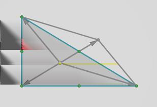 Unidade Combinação linear de vetores 0 = GA + GB + GC = GA + GD = GA + GX. Da mesma forma se verica que B, G e Y são colineares e que C, G e Z são colineares.