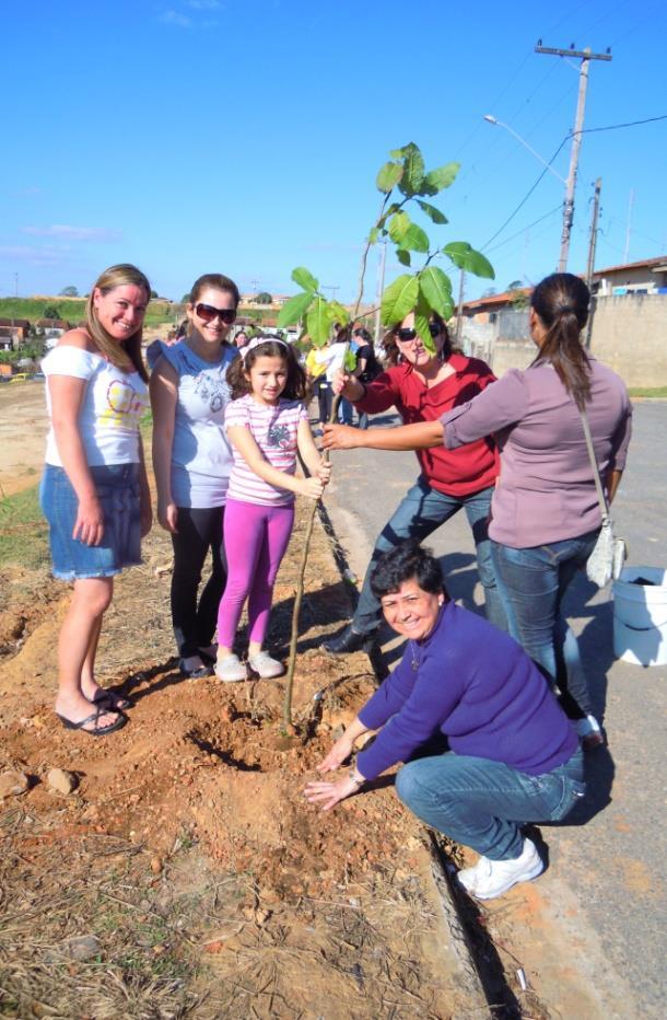 intervenção em áreas públicas (arborização urbana, calçadas