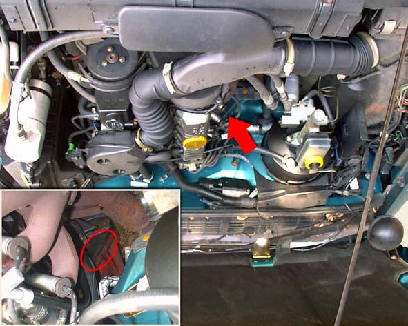 Motor (Localização das Gravações, Plaquetas e Etiquetas)