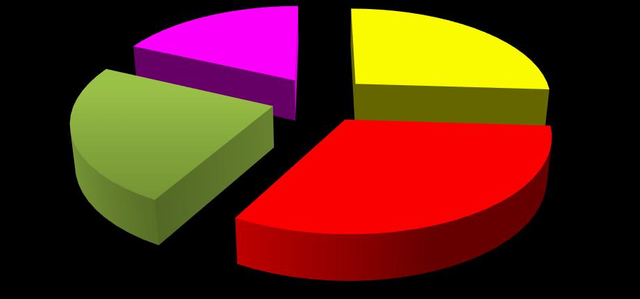 Distribuição dos Acidentados por Idade 18% 26% 24% 32% 19 A 25 26 A 35 36 A 45 46 A 56 3.