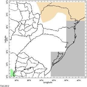 redução de 29,4% (4,53 milhões de toneladas) e Santa Catarina que também sofreu com as adversidades climáticas (CONAB, 2012).