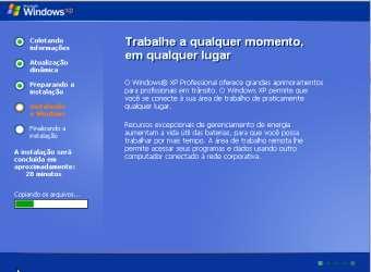 Nesta tela podemos definir a qual tipo de rede irá pertencer o computador. Falaremos em outras aulas sobre grupo de trabalho e domínio. O padrão é grupo de trabalho.