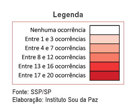 11 Segundo a Pesquisa Nacional de Vitimização12 lançada pela Secretaria Nacional de Segurança Pública (SENASP/MJ) em 2013, a taxa de subnotificação de ofensas sexuais chega a 91,6% no Estado de São