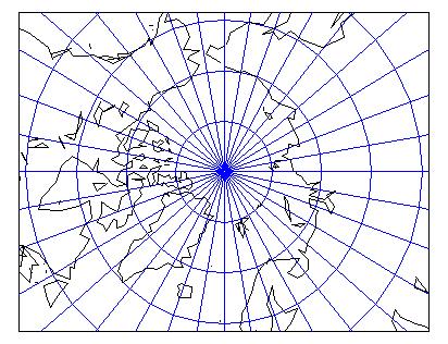 Projeção Cilíndrica Conforme com um Paralelo Padrão PN Nesta projeção o cilindro não é tangente ao equador, mas sim secante à esfera modelo sobre um paralelo de latitude ϕ (Latitude do Paralelo