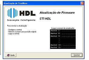 posição de gravação de firmware (faça esta configuração com o equipamento desligado); 4 - Escolha o