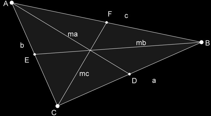 Explorando no GeoGebra (procedimentos de construção). Primeiramente, constrói-se o triângulo ABC. Para isso, seleciona-se a ferramenta Polígono e constrói-se o triângulo ABC.