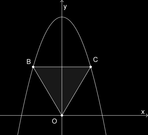 86 Problema 12 Seja a parábola de equação y = b + ax 2, com a < 0 e b > 0.