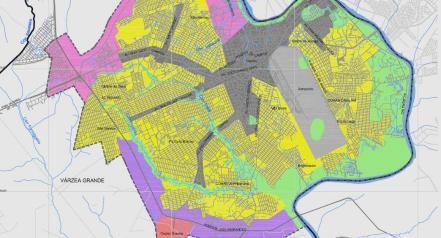 Mapa geotécnico Importância Os mapas geotécnicos são adequados para o planejamento da ocupação urbana, em planos diretores ou loteamentos, e mesmo da ocupação rural. Usam-se nestes casos escalas 1:25.