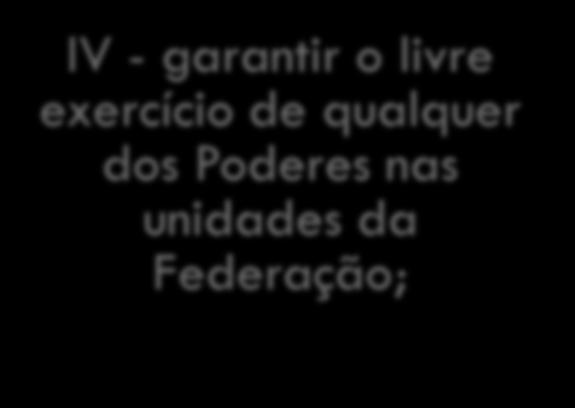 INTERVENÇÃO FEDERAL PROVOCADA POR