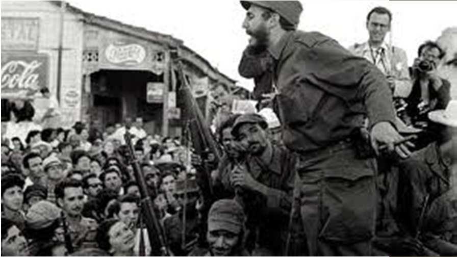 A Revolução Cubana foi um movimento popular, que derrubou o governo do presidente