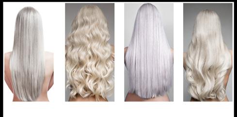 danificado. Para o efeito tonalizante, utilize a coloração Exclusive Blond com a Loção Reveladora 4 Volumes.