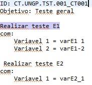 Capítulo 4. RESULTADOS E DISCUSSÕES 44 No passo, as keywords são definidas utilizando-se da annotation @ScriptAction. Esta annotation possui três atributos distintos.