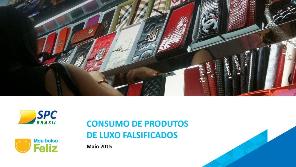 CONSUMO DE PRODUTOS DE LUXO