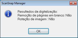 documento colocado na área de digitalização do ScanSnap. Segue as definições configuradas em [Definições do botão Scan]. Exibe a "Janela ScanSnap Setup" (página 46).