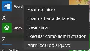 Criando ícones de atalho na área de Trabalho 1.