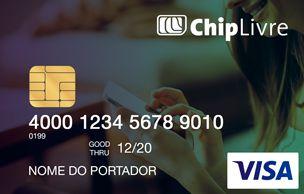 11 - Cartão Visa Internacional Chiplivre Para facilitar o recebimento de suas comissões, você pode solicitar seu cartão